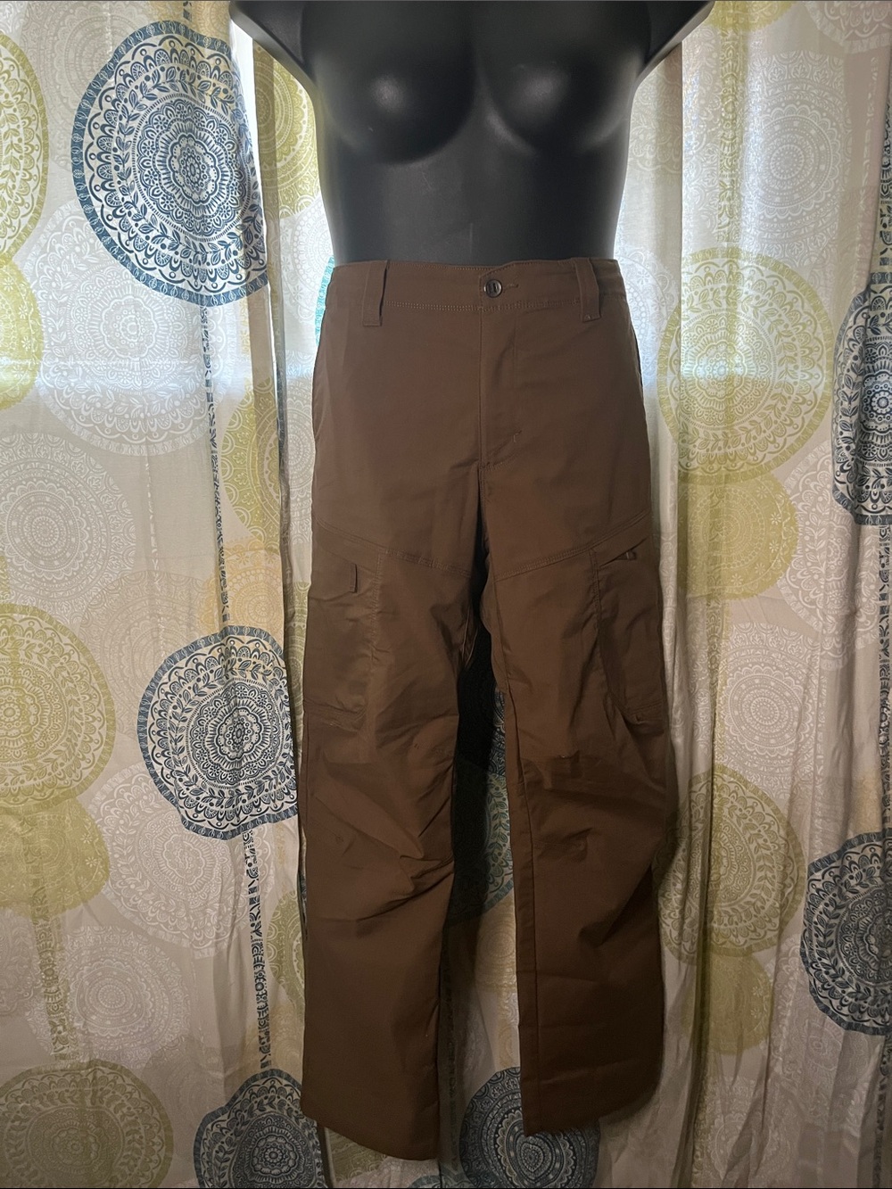 Men's 5.11 Slim Ridge Utility Pants in Kangaroo - Picture 5 of 9